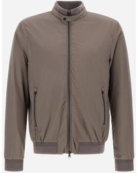 Herno - Ecoage High-Collar Bomber Jacket - Lyst