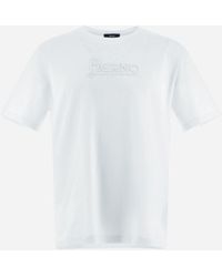 Herno - T-SHIRT IN COMPACT JERSEY - Lyst