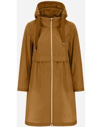 Herno - New Techno Taffeta Long Parka - Lyst