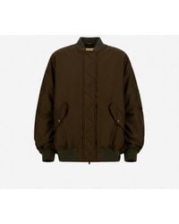 Herno - Nylon Gabardine Bomber Jacket - Lyst