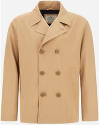 Herno - Pea Coat - Lyst