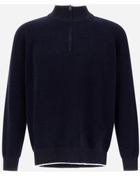 Herno - Cashmere And Wool Bouclé Jumper - Lyst