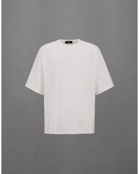 Herno - T-SHIRT LAMINAR IN MERCERIZED JERSEY - Lyst