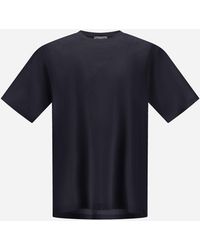 Herno - Superfine Cotton Stretch T-Shirt - Lyst