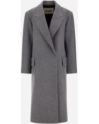 Herno - Wool Loden Coat - Lyst