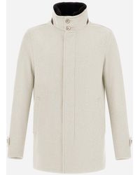 Herno - Abrigo Tres Cuartos De Pure Cashmere - Lyst
