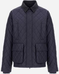 Herno - Nylon Chamonix And Waxed Tech Cotton Jacket - Lyst