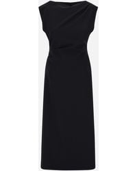 Herno - Bi-Stretch Fabric Dress - Lyst