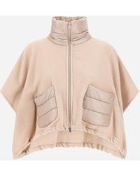 Herno - Resort Short Poncho - Lyst