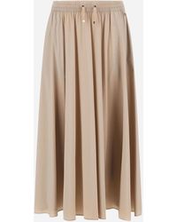 Herno - Light Nylon Stretch Skirt - Lyst