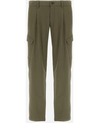 Herno - Light Comfort Stretch Woven Cargo Trousers - Lyst