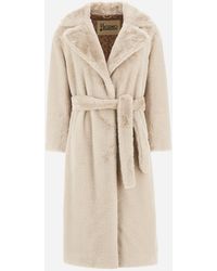 Herno - Soft Alternative Fur Coat - Lyst