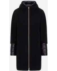 Herno - Coat In New Cashmere And Nylon Ultralight - Lyst