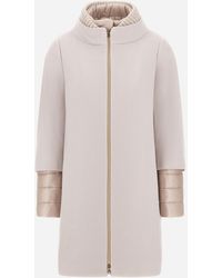 Herno - Coat In New Cashmere And Nylon Ultralight - Lyst