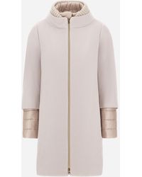 Herno - Coat In New Cashmere And Nylon Ultralight - Lyst