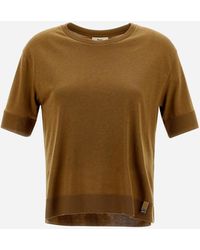 Herno - Glam Knit Effect T-shirt - Lyst