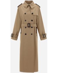 Herno - LIGHT COTTON CANVAS TRENCHCOAT - Lyst