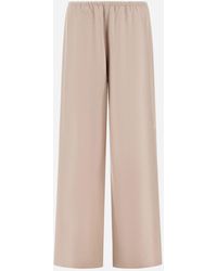 Herno - Wool And Silk Trousers - Lyst