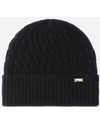 Herno - BERRETTO IN ETERNITY CASHMERE CABLE - Lyst