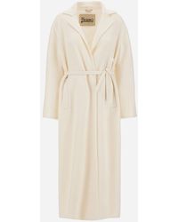 Herno - Belted Coat - Lyst