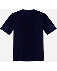 Herno - Camiseta De Superfine Cotton Stretch Y Light Scuba - Lyst