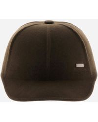 Herno - Casual Wool Baseball Cap - Lyst