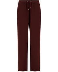 Herno - PANTALONI IN MATT CREPE SATIN - Lyst