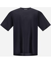 Herno - Superfine Cotton Stretch T-Shirt - Lyst