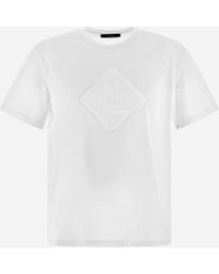 Herno - T-SHIRT IN LIGHT BASIC JERSEY - Lyst