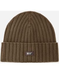 Herno - English Rib Cashmere Beanie - Lyst