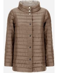 Herno - Reversible A-Shape Jacket - Lyst