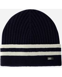 Herno - Beanie-Mütze Resort Aus Double Rib Wool - Lyst