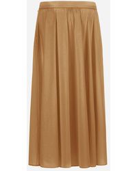 Herno - GONNA IN LIGHT NYLON STRETCH - Lyst