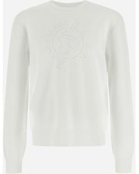 Herno - MAGLIA GLOBE IN PHOTOCROMATIC KNIT - Lyst