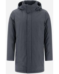 Herno - Chaquetón De New Business Y Nylon Ultralight - Lyst