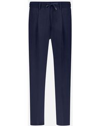 Herno - Resort New Linen Trousers - Lyst