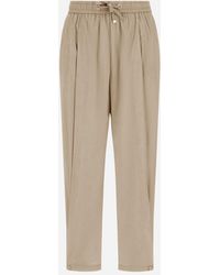 Herno - Light Nylon Stretch Trousers - Lyst