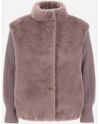 Herno - Resort Faux Mink Fur Jacket - Lyst