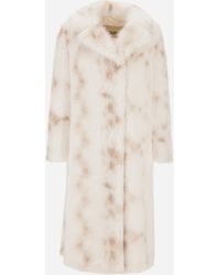 Herno - Lynx-Effect Fur-Touch Coat - Lyst
