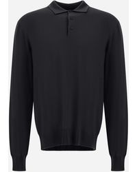 Herno - Merino Wool Polo Shirt - Lyst