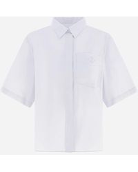 Herno - Cotton Short-sleeved Shirt - Lyst