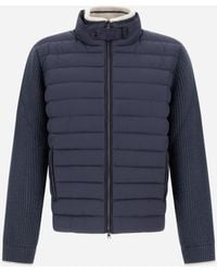 Herno - Cob Carded Wool And Arendelle Jacket - Lyst