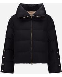 Herno - Cashmere And Silk Cape - Lyst