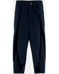 Herno - Globe Trousers In Recycled Nylon Twill - Lyst