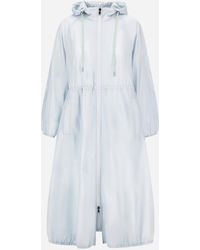 Herno - Shiny Tech Crinkle Parka - Lyst