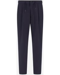 Herno - Light Comfort Stretch Woven Trousers - Lyst