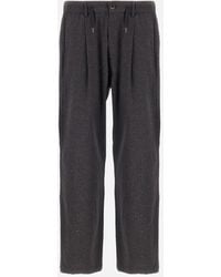 Herno - Resort Wool Knickerbocker Trousers - Lyst