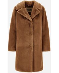 Herno - Alpaca Jacket With Fringing - Lyst