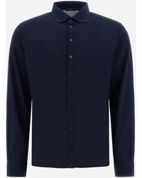 Herno - Shirt In Crepe Jersey - Lyst