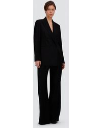 Herno - Stretch Wool Gabardine And Satin Blazer - Lyst